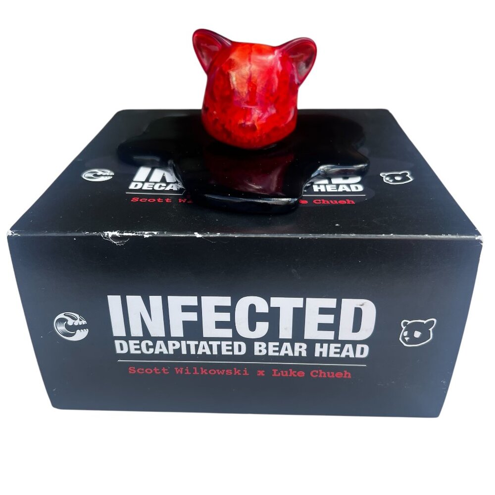 Infected Decapitated Bear Head Colab by Scott Wilkowski x Luke Chueh